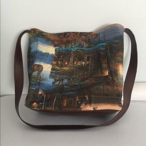 House in the forest purse